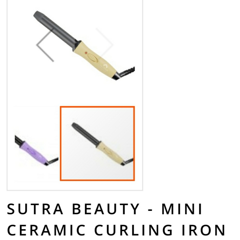 Sutra Beauty Mini Ceramic Curl Iron